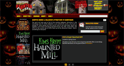Desktop Screenshot of harrisburghauntedhouses.com