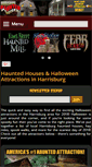 Mobile Screenshot of harrisburghauntedhouses.com